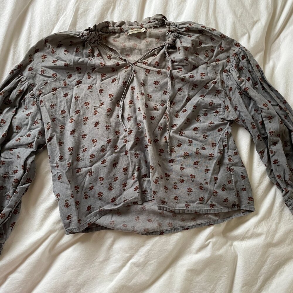 New Society Cotton Romantic Blouse